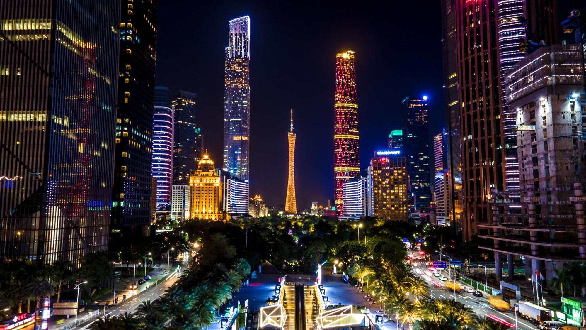 Waifiden Guangzhou Grand View Golden Palace Apartment - Free Shuttle Bus During The Canton Fair Extérieur photo