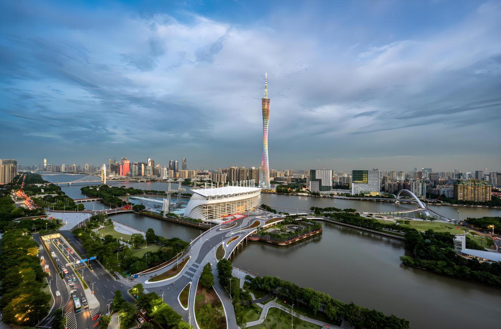 Waifiden Guangzhou Grand View Golden Palace Apartment - Free Shuttle Bus During The Canton Fair Extérieur photo