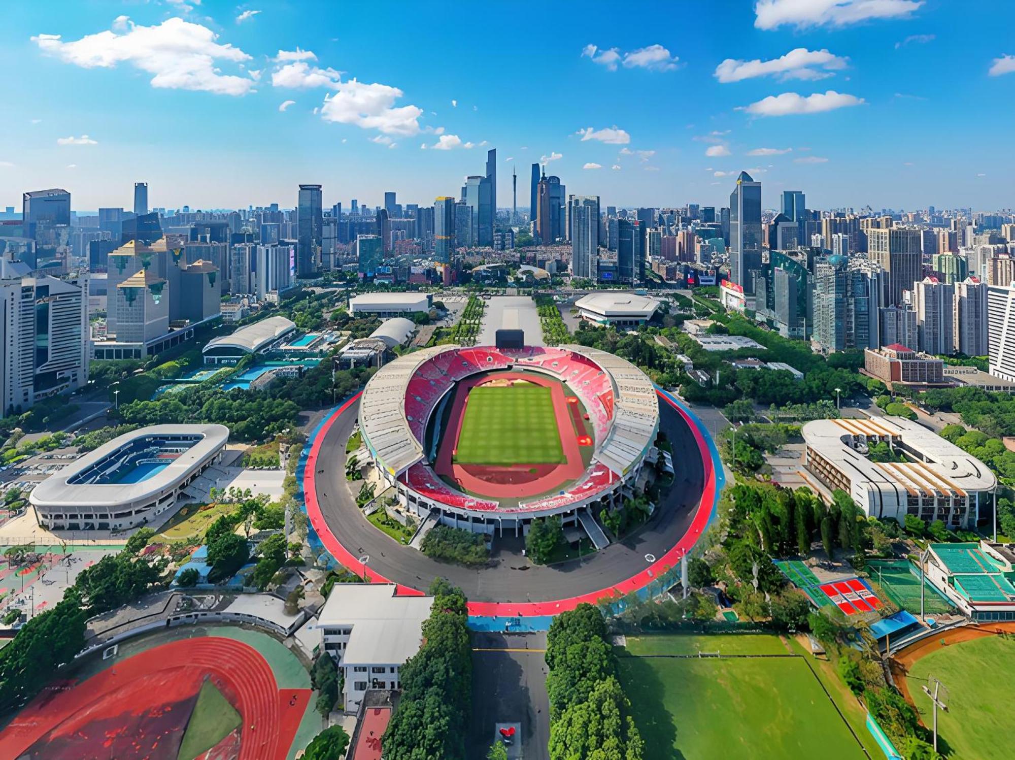 Waifiden Guangzhou Grand View Golden Palace Apartment - Free Shuttle Bus During The Canton Fair Extérieur photo
